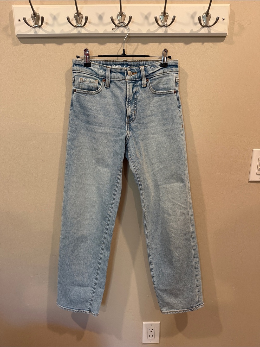 Old Navy OG Loose High Rise Jeans Size 0 Light Wash